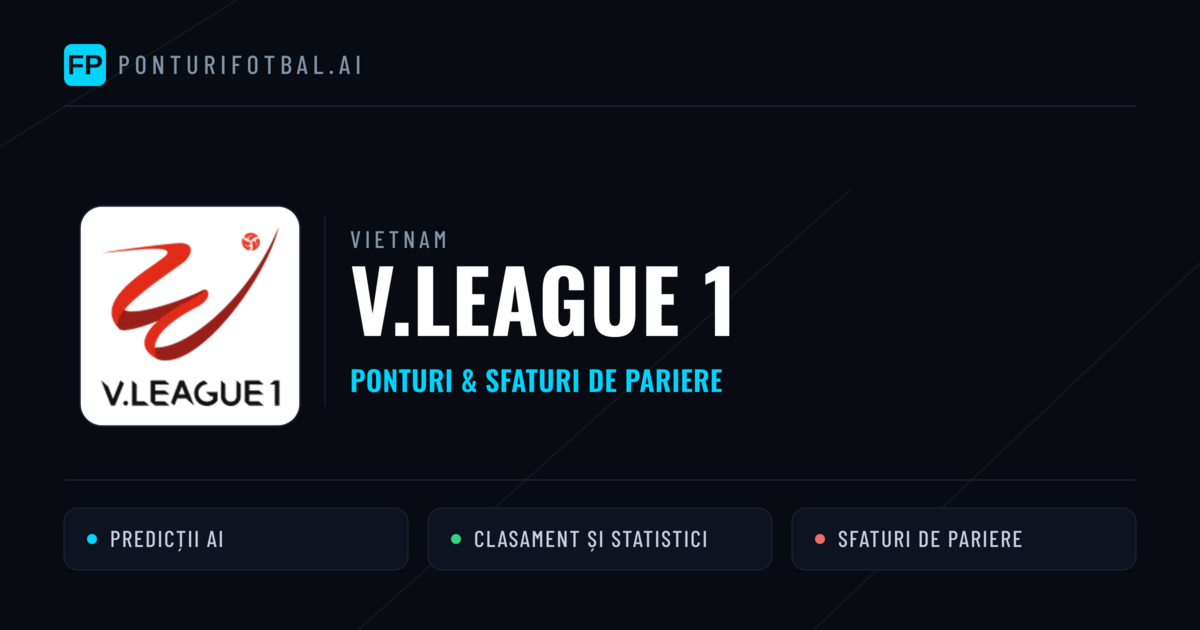 Ponturi și sfaturi de pariuri Vietnam V.League 1