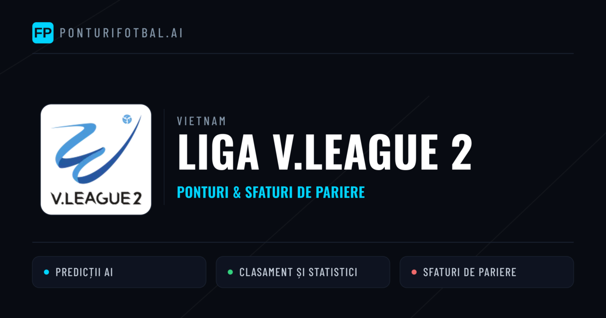 Ponturi și sfaturi de pariuri Vietnam Liga V.League 2