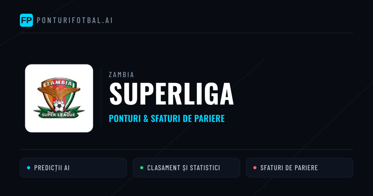 Ponturi și sfaturi de pariuri Zambia Superliga