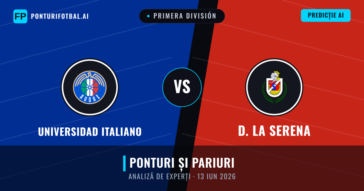 Universidad Italiano vs D. La Serena — pronostic și avancronică meci