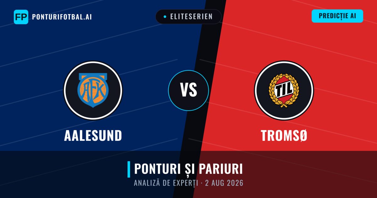 Aalesund vs Tromsø — pronostic și avancronică meci