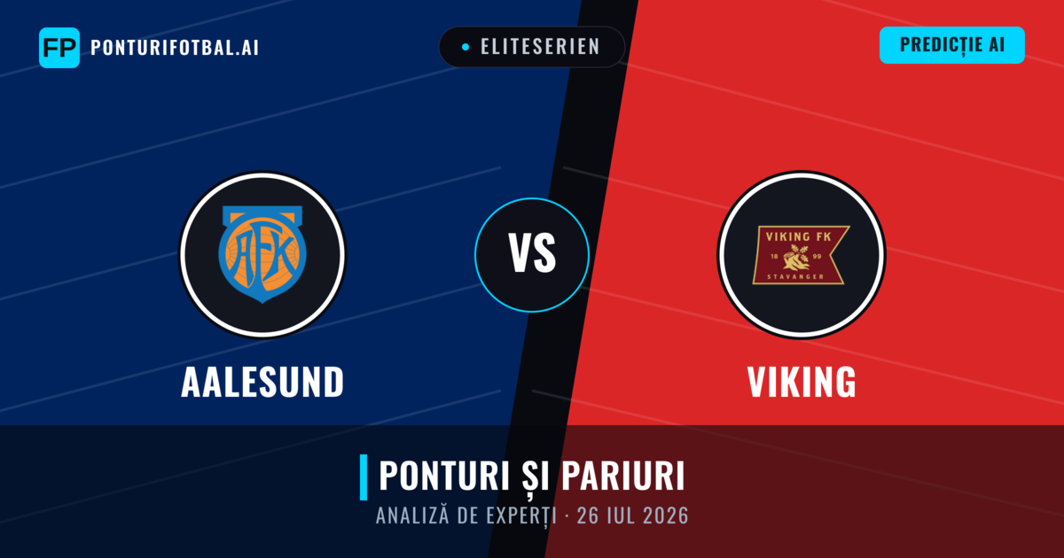 Aalesund vs Viking — pronostic și avancronică meci