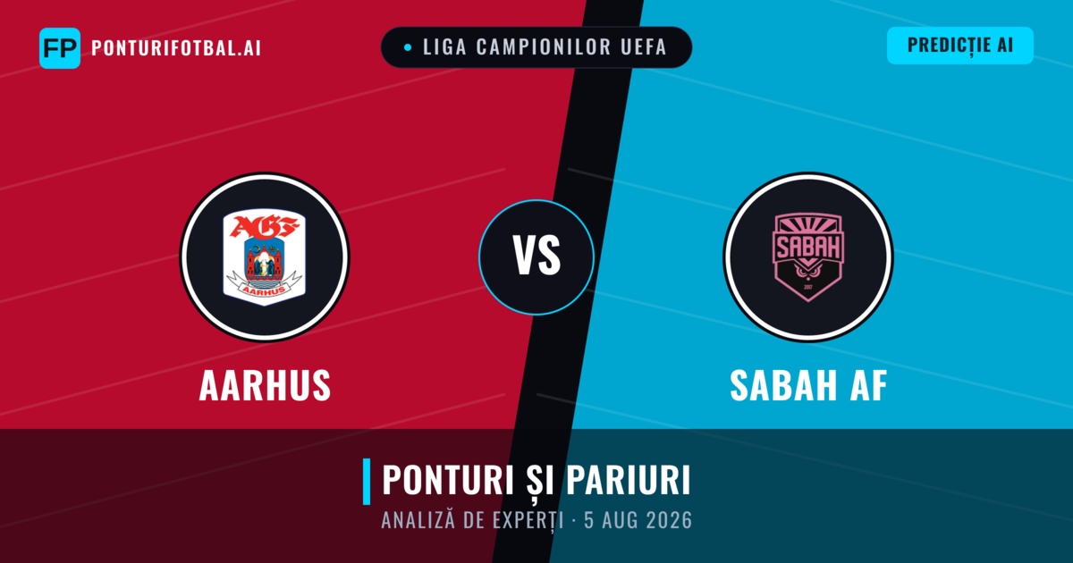 Aarhus vs Sabah AF — pronostic și avancronică meci