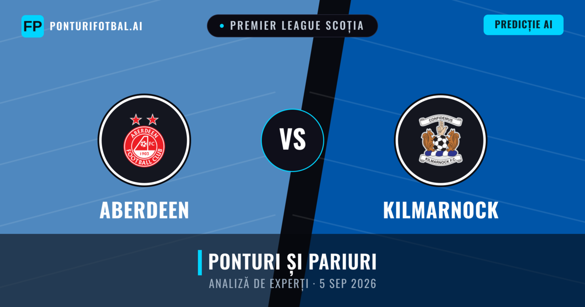 Aberdeen vs Kilmarnock — pronostic și avancronică meci