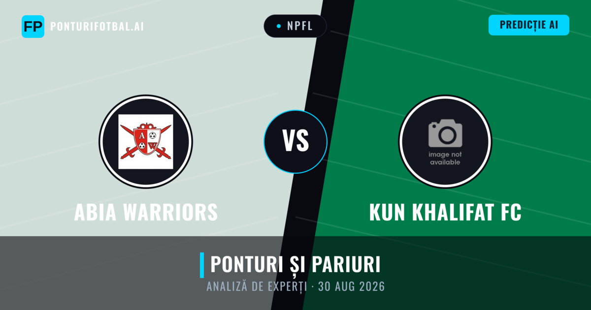 Abia Warriors vs Kun Khalifat FC — pronostic și avancronică meci