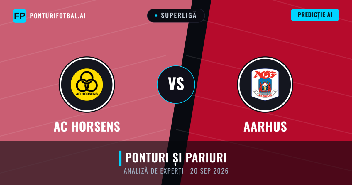 AC Horsens vs Aarhus — pronostic și avancronică meci