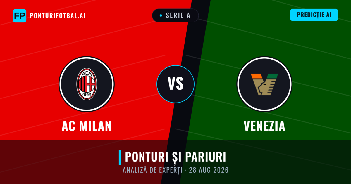 AC Milan vs Venezia — pronostic și avancronică meci