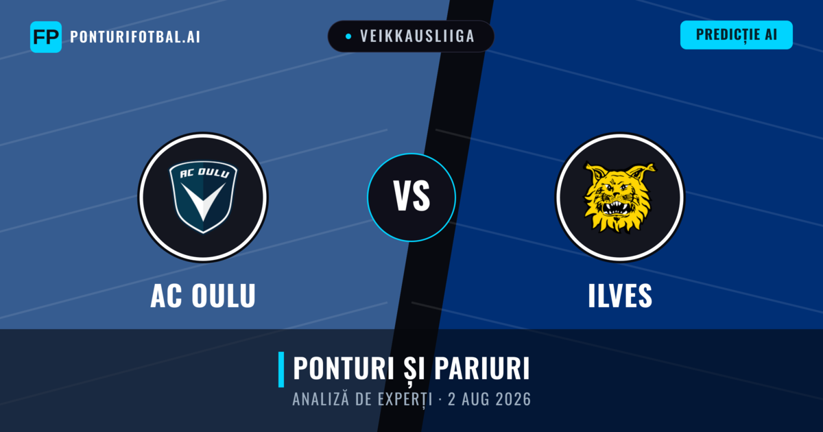 AC Oulu vs Ilves — pronostic și avancronică meci