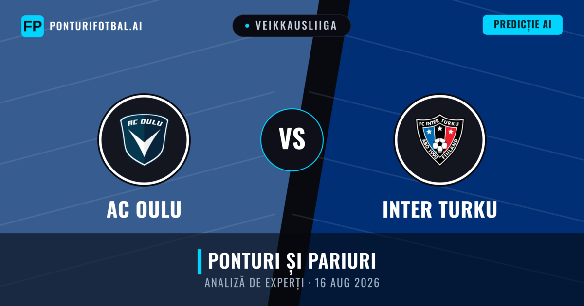 AC Oulu vs Inter Turku — pronostic și avancronică meci