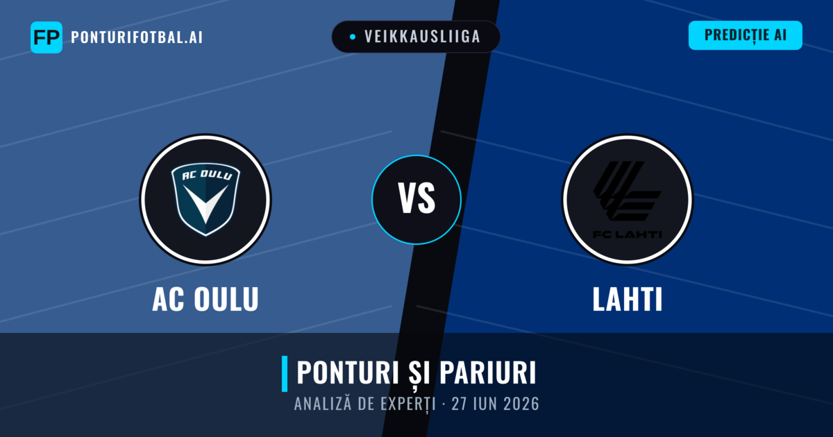 AC Oulu vs Lahti — pronostic și avancronică meci