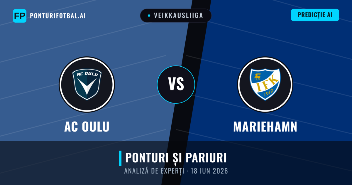 AC Oulu vs Mariehamn — pronostic și avancronică meci