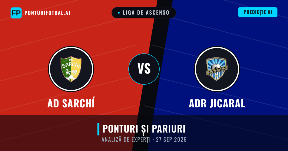 AD Sarchí vs ADR Jicaral — pronostic și avancronică meci
