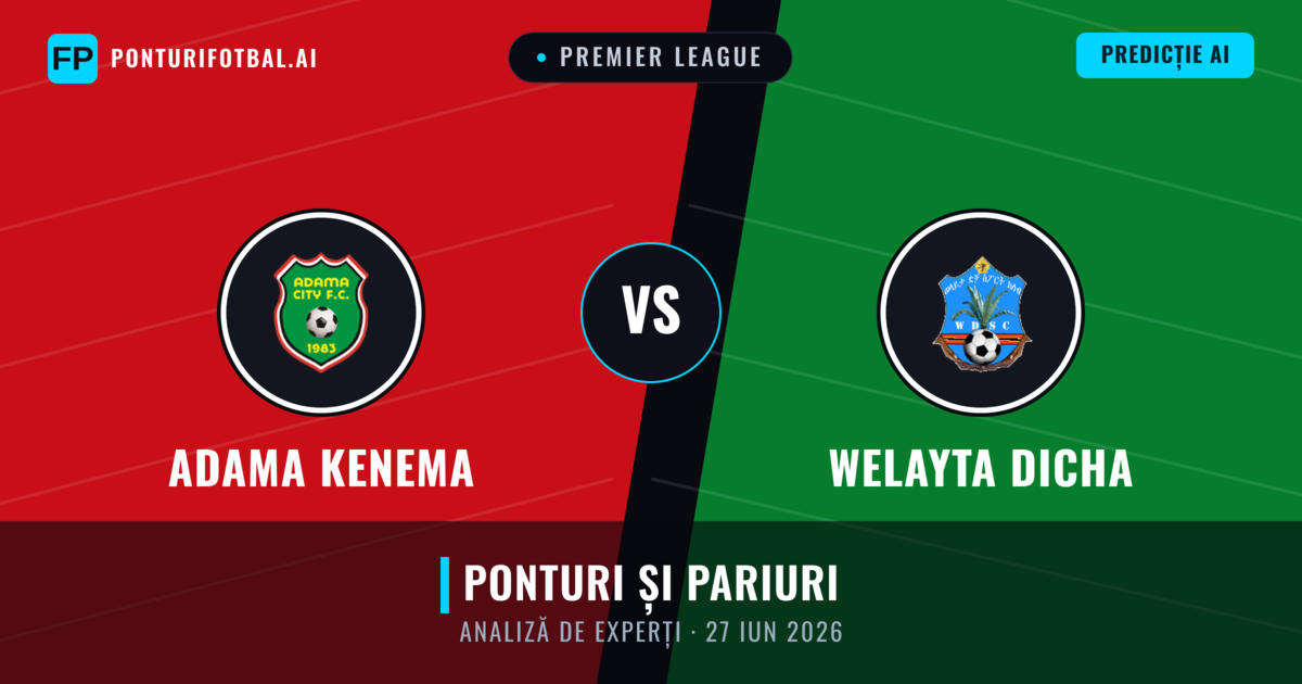 Adama Kenema vs Welayta Dicha — pronostic și avancronică meci