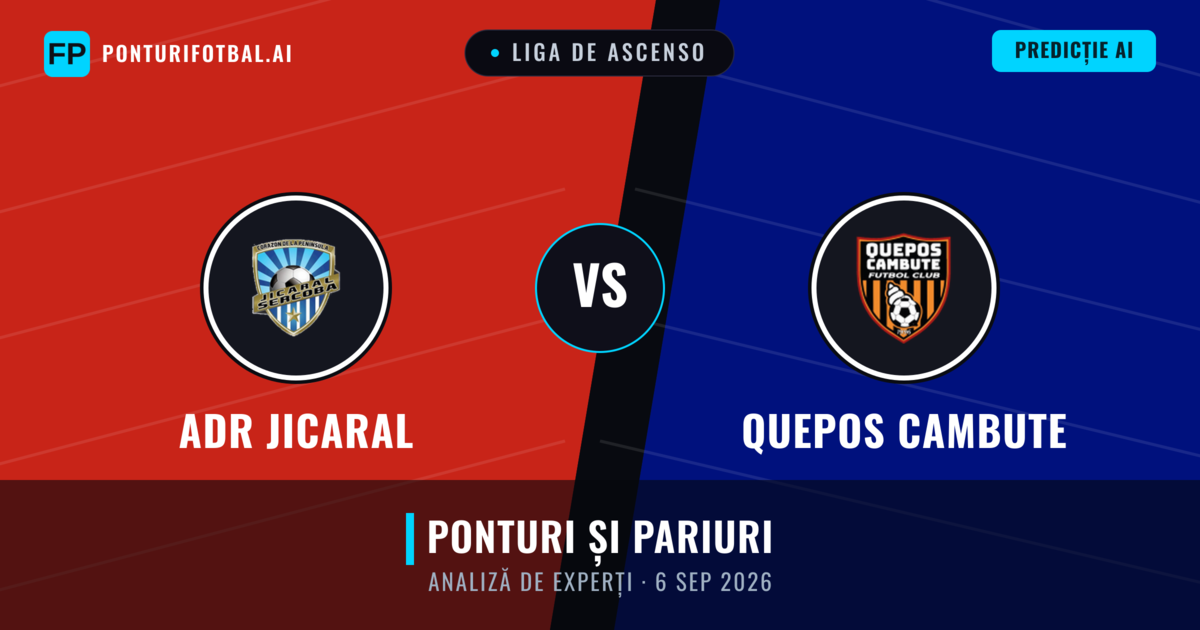 ADR Jicaral vs Quepos Cambute — pronostic și avancronică meci