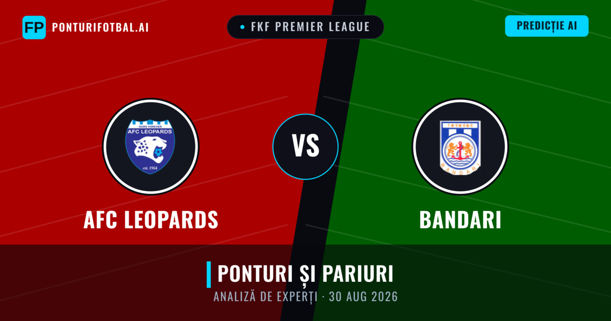 AFC Leopards vs Bandari — pronostic și avancronică meci