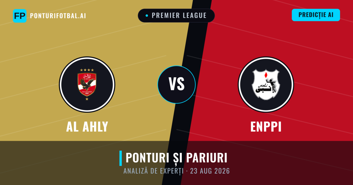 Al Ahly vs Enppi — pronostic și avancronică meci