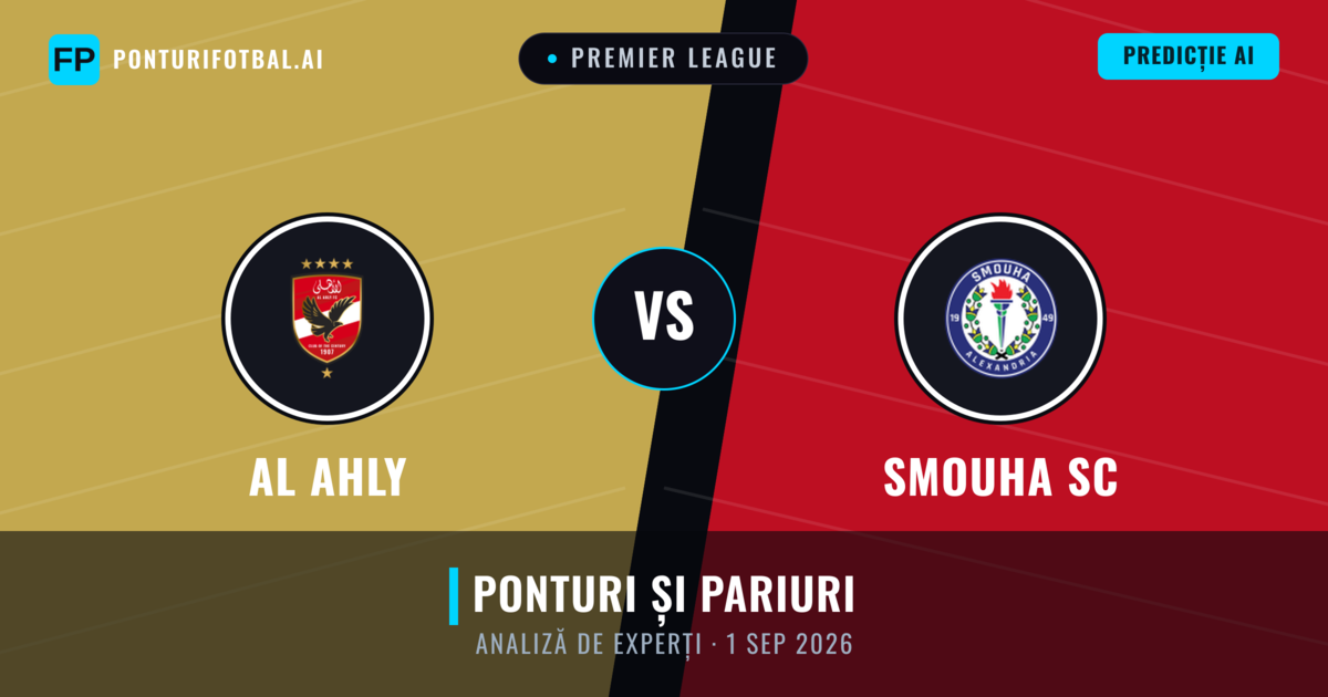 Al Ahly vs Smouha SC — pronostic și avancronică meci
