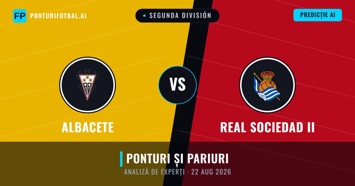 Albacete vs Real Sociedad II — pronostic și avancronică meci