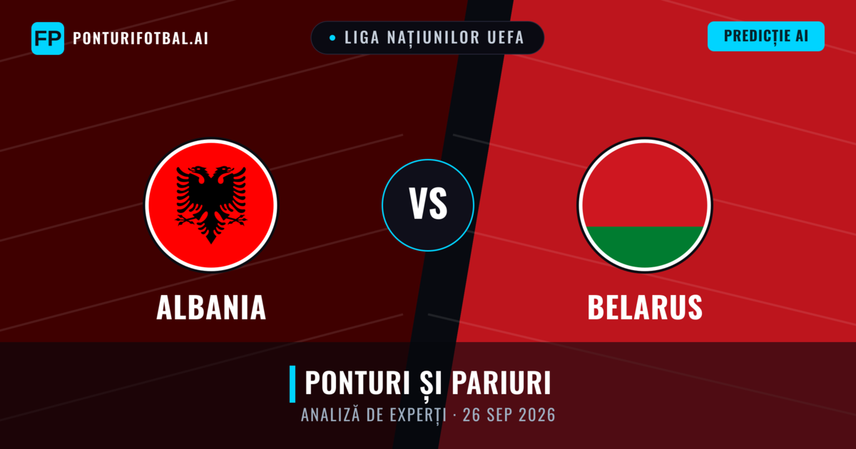 Albania vs Belarus — pronostic și avancronică meci