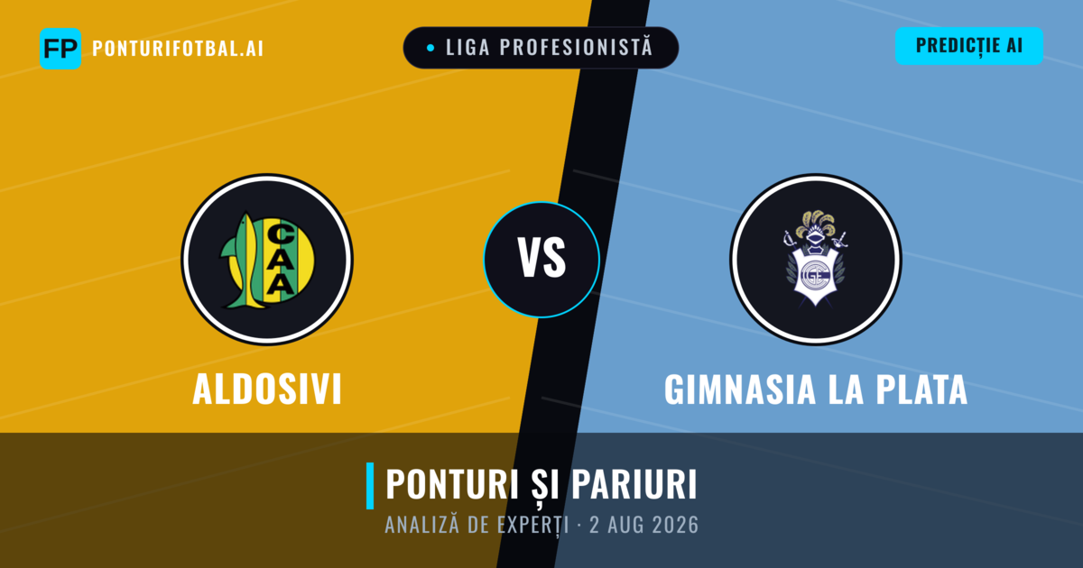 Aldosivi vs Gimnasia La Plata — pronostic și avancronică meci
