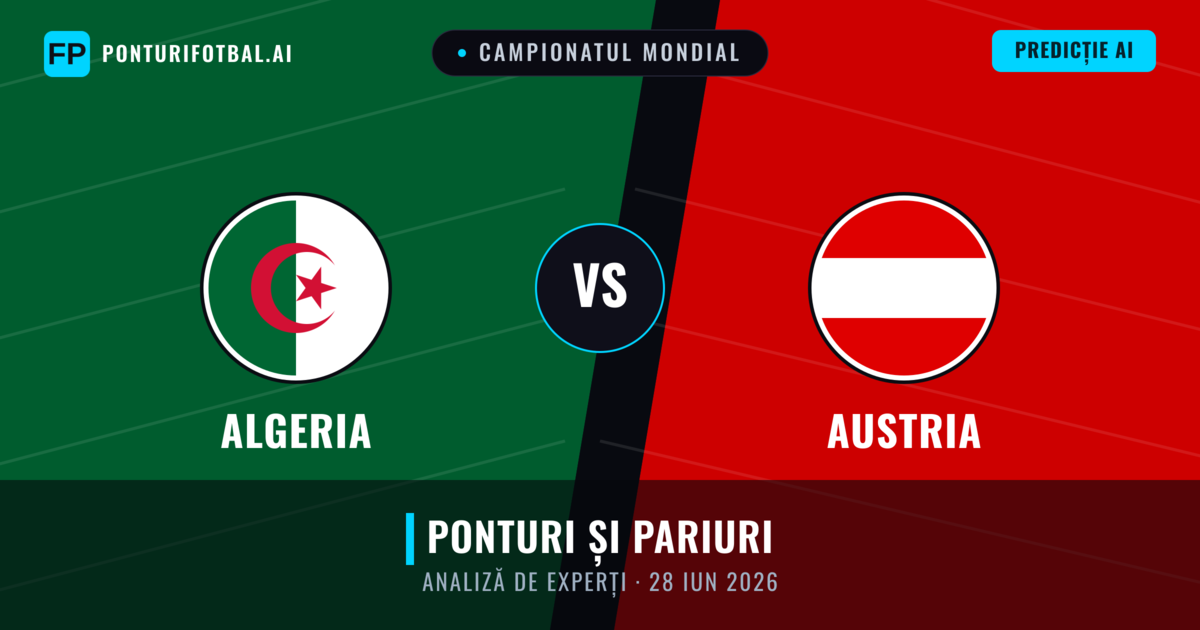 Algeria vs Austria — pronostic și avancronică meci