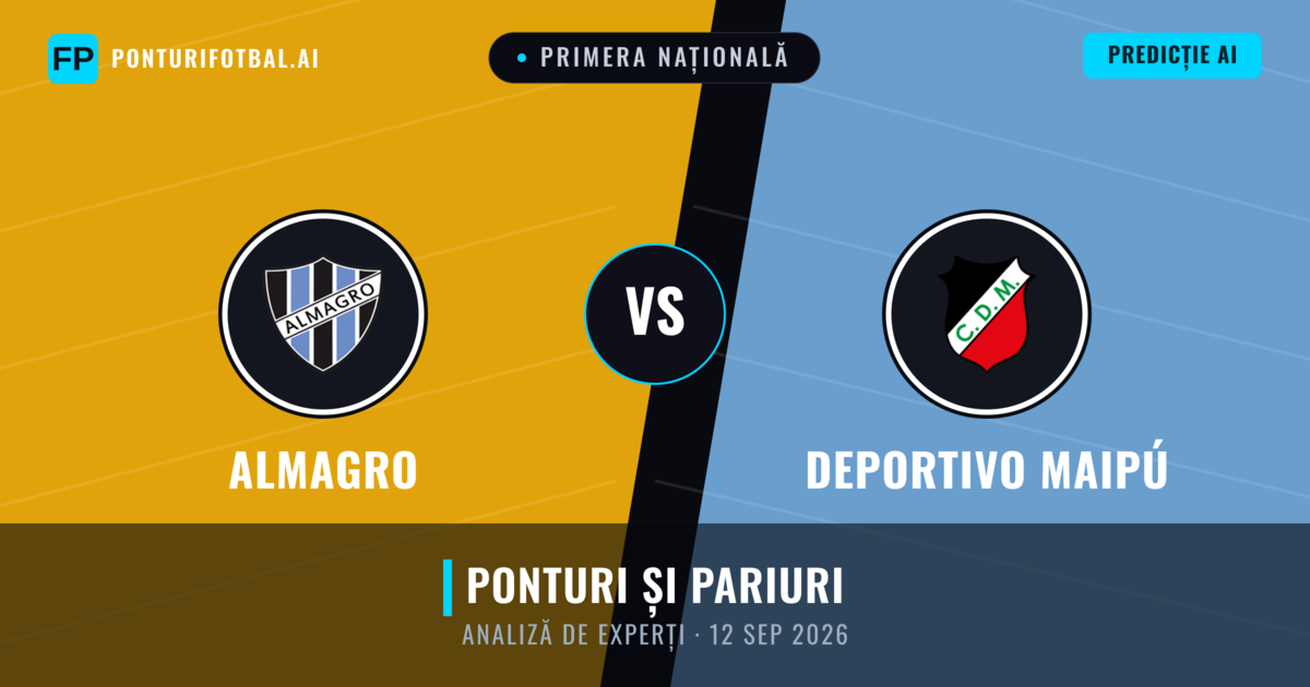 Almagro vs Deportivo Maipú — pronostic și avancronică meci