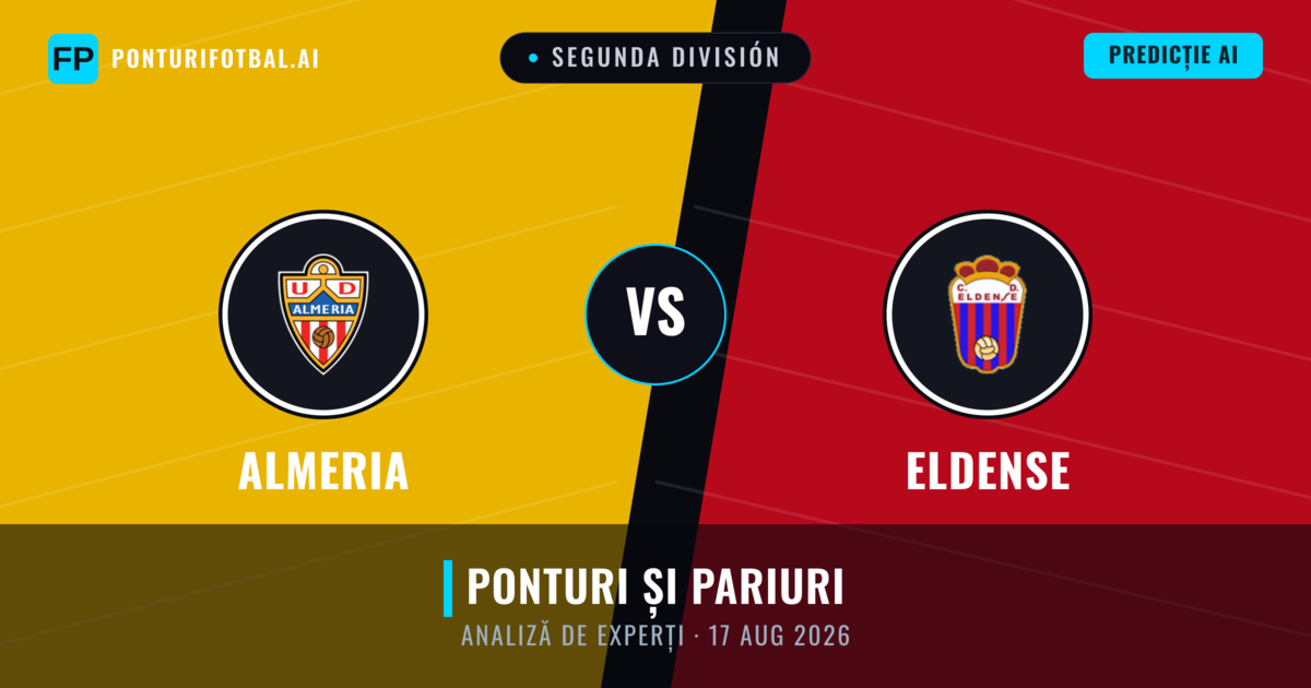 Almeria vs Eldense — pronostic și avancronică meci