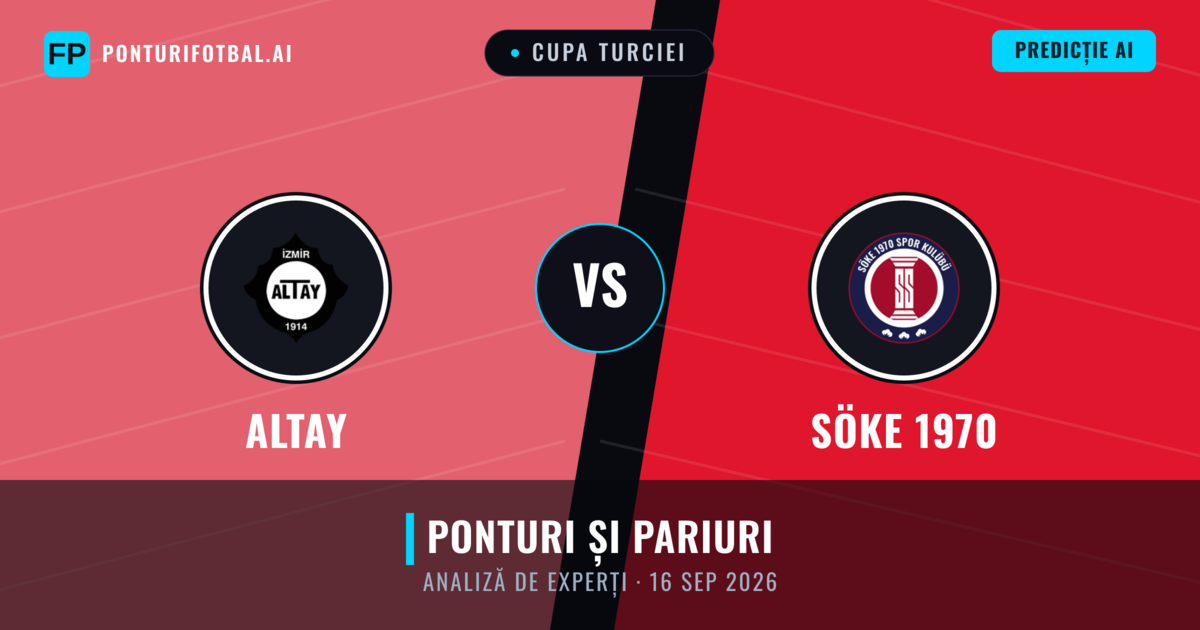 Altay vs Söke 1970 — pronostic și avancronică meci