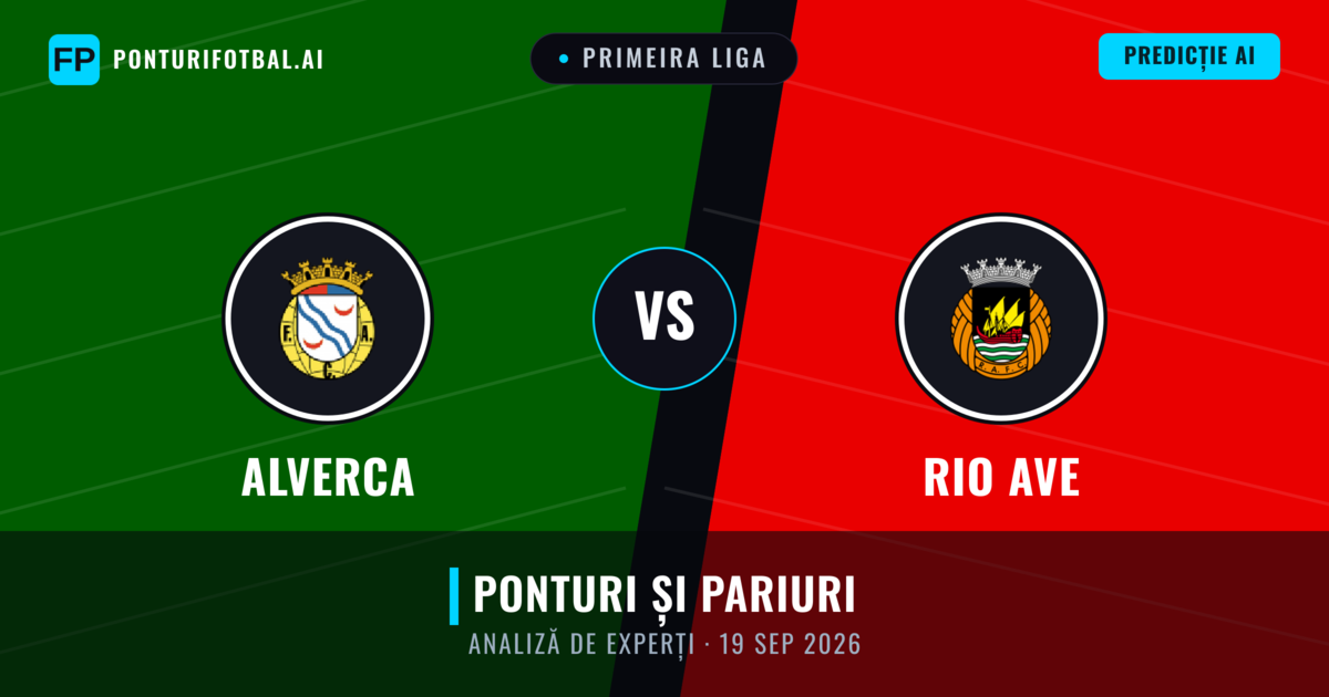 Alverca vs Rio Ave — pronostic și avancronică meci