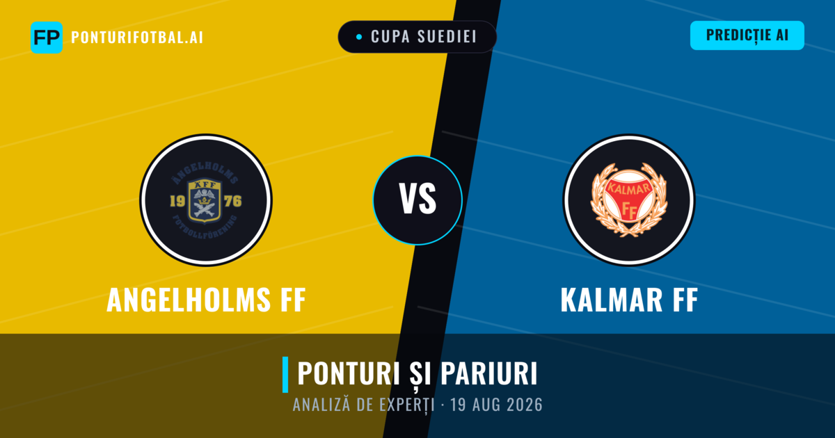 Angelholms FF vs Kalmar FF — pronostic și avancronică meci