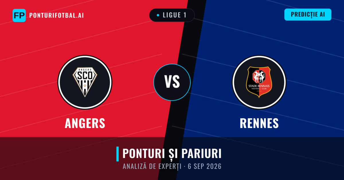 Angers vs Rennes — pronostic și avancronică meci