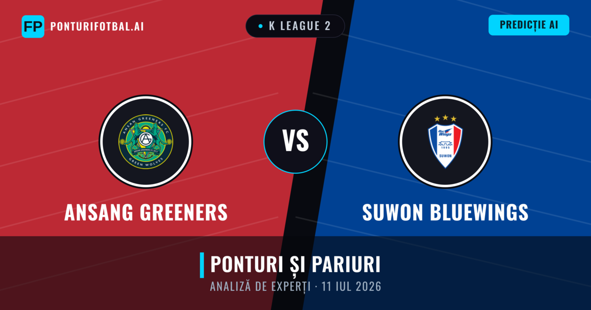 Ansang Greeners vs Suwon Bluewings — pronostic și avancronică meci
