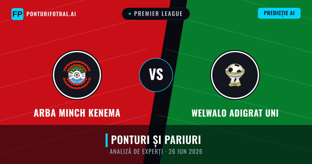Arba Minch Kenema vs Welwalo Adigrat Uni — pronostic și avancronică meci