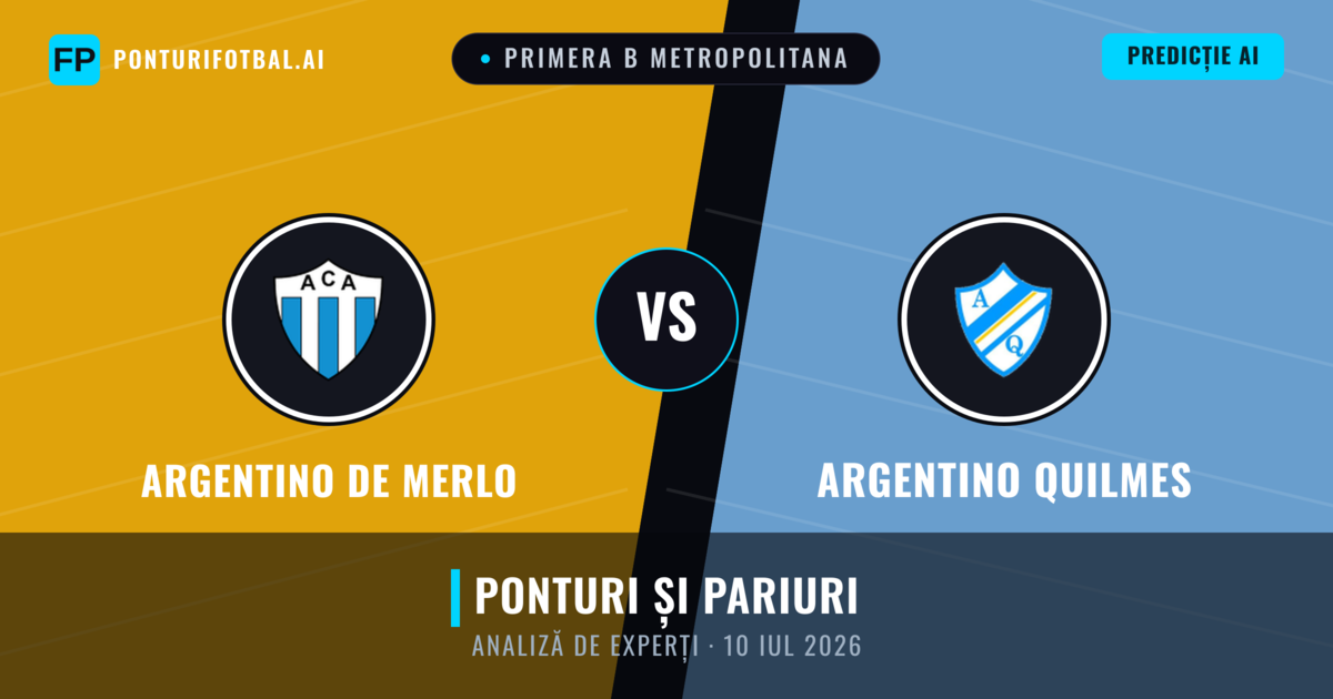 Argentino de Merlo vs Argentino Quilmes — pronostic și avancronică meci