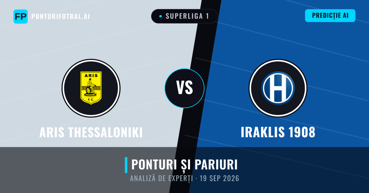 Aris Thessaloniki vs Iraklis 1908 — pronostic și avancronică meci