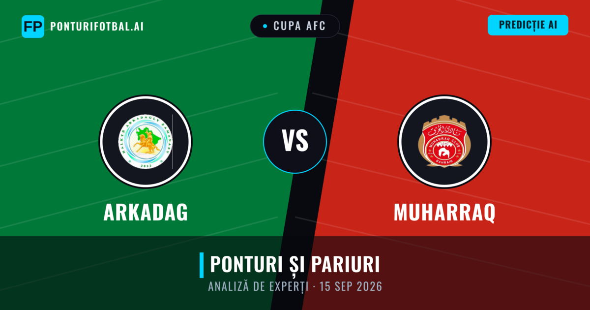 Arkadag vs Muharraq — pronostic și avancronică meci