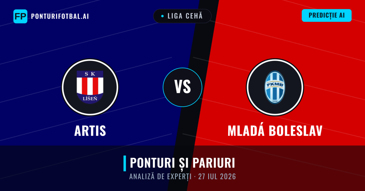 Artis vs Mladá Boleslav — pronostic și avancronică meci
