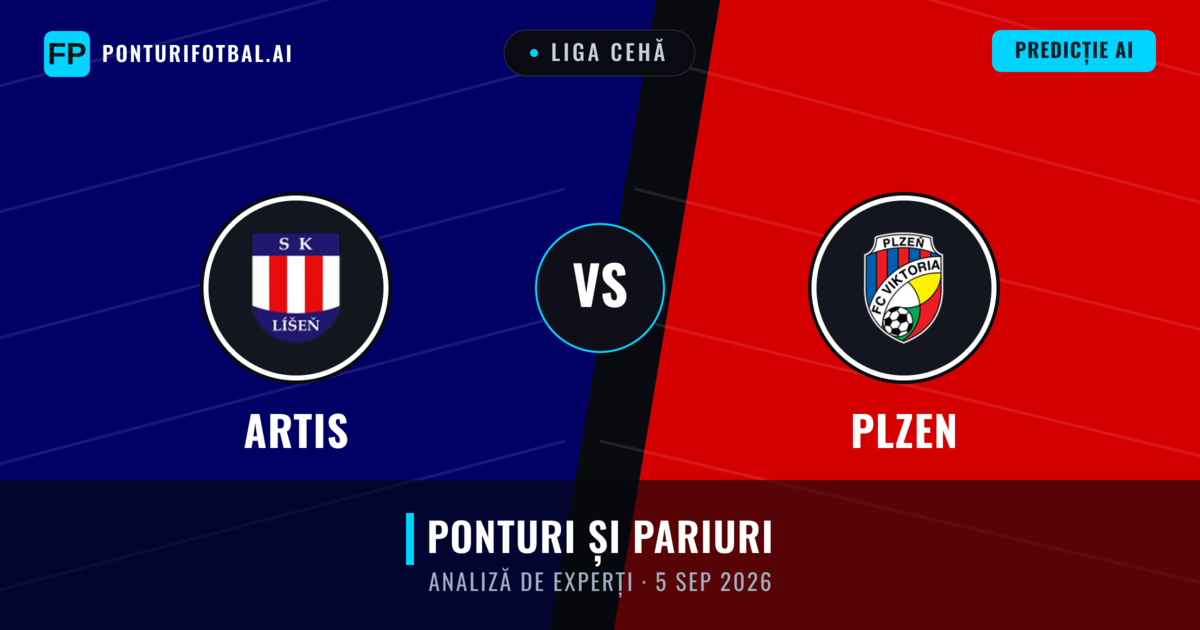 Artis vs Plzen — pronostic și avancronică meci
