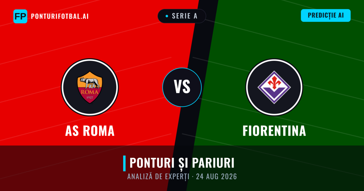 AS Roma vs Fiorentina — pronostic și avancronică meci