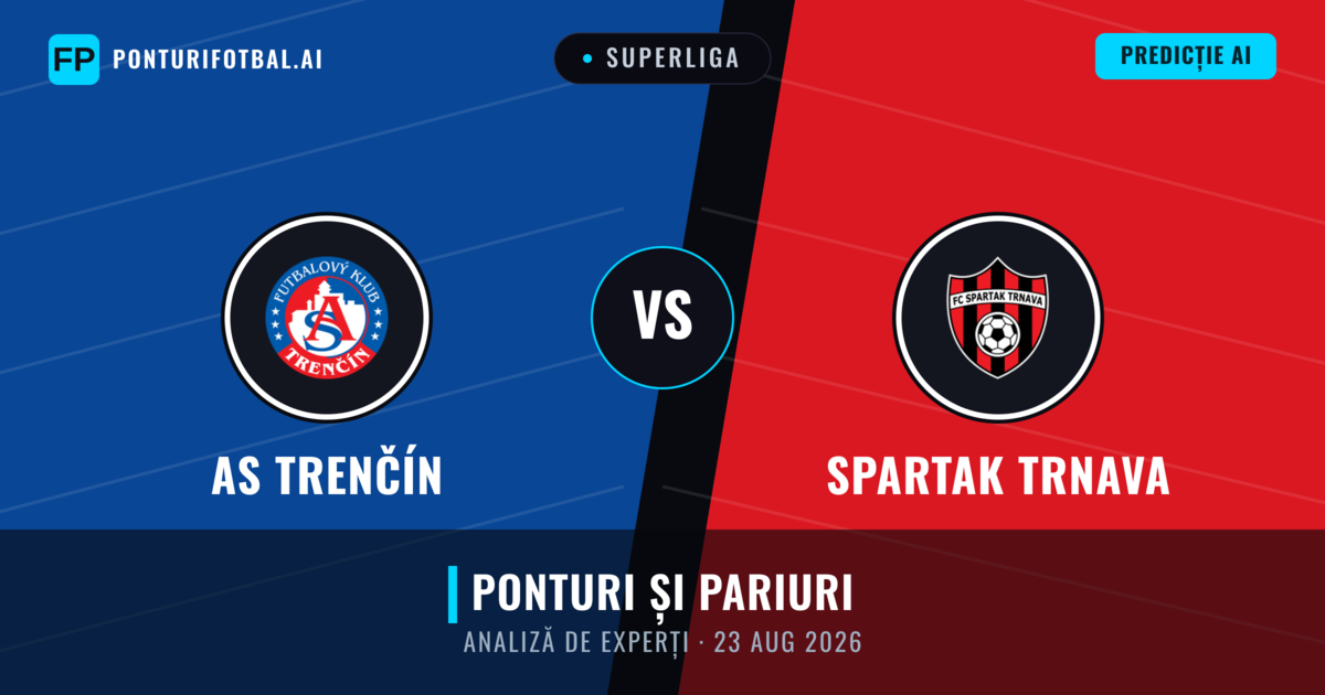 AS Trenčín vs Spartak Trnava — pronostic și avancronică meci
