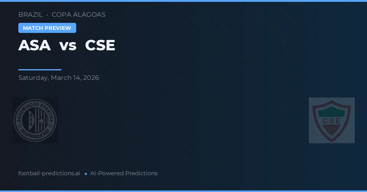 ASA vs CSE — pronostic și avancronică meci