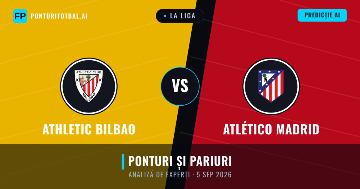 Athletic Bilbao vs Atlético Madrid — pronostic și avancronică meci