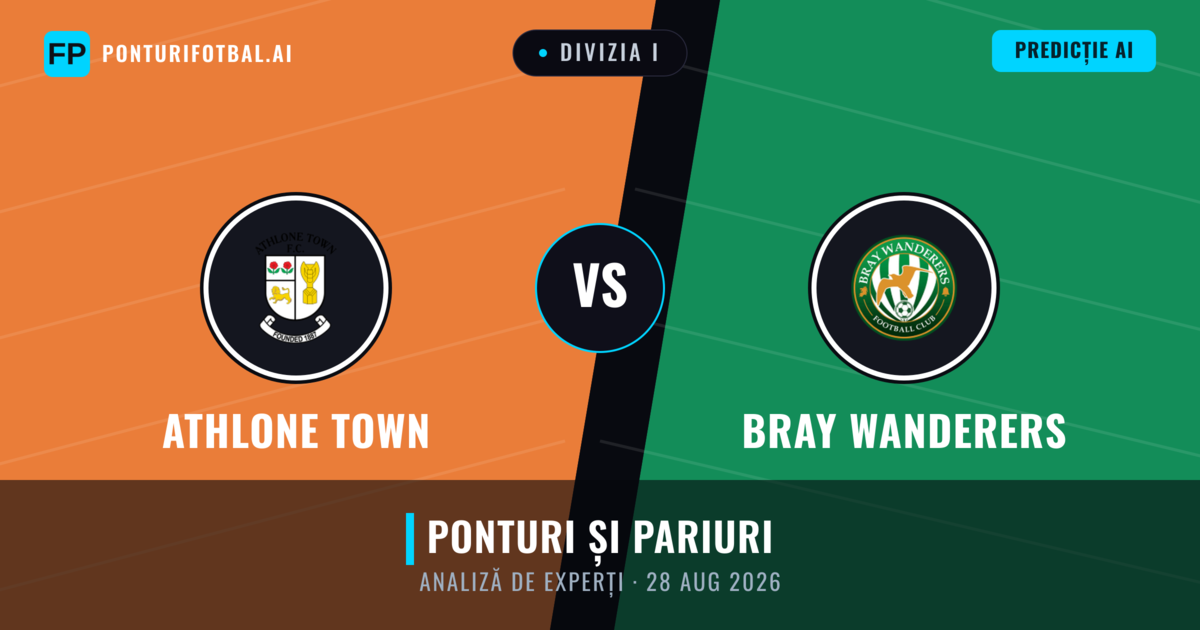 Athlone Town vs Bray Wanderers — pronostic și avancronică meci