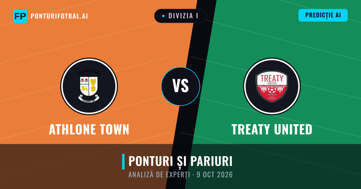 Athlone Town vs Treaty United — pronostic și avancronică meci