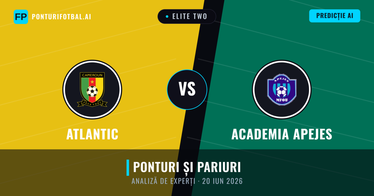 Atlantic vs Academia APEJES — pronostic și avancronică meci