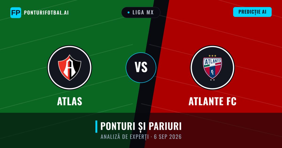 Atlas vs Atlante FC — pronostic și avancronică meci