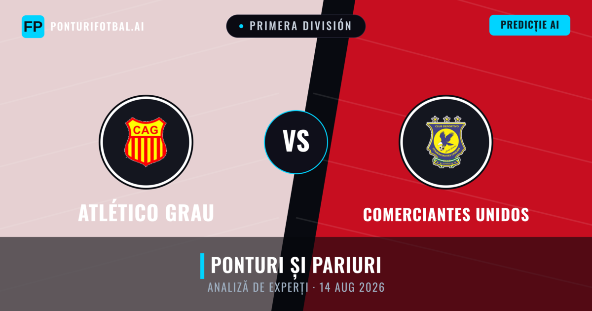 Atlético Grau vs Comerciantes Unidos — pronostic și avancronică meci