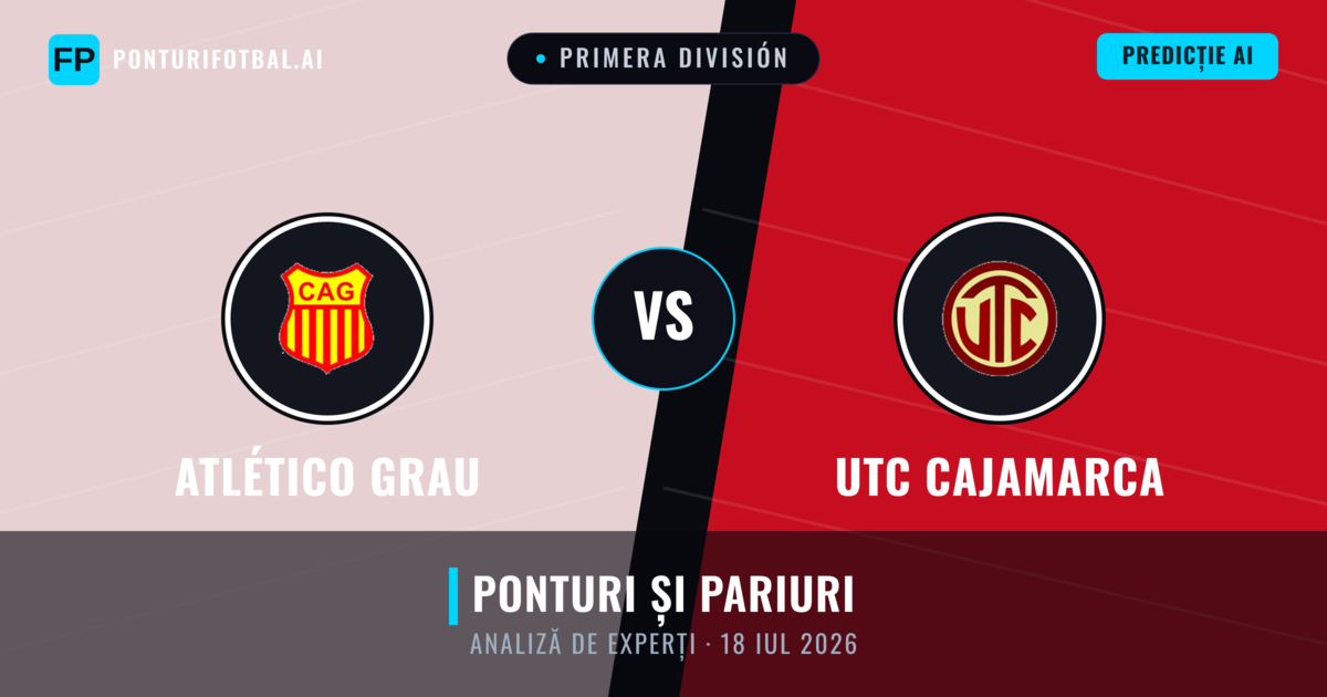 Atlético Grau vs UTC Cajamarca — pronostic și avancronică meci