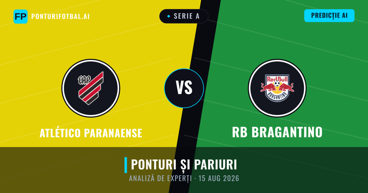Atlético Paranaense vs RB Bragantino — pronostic și avancronică meci