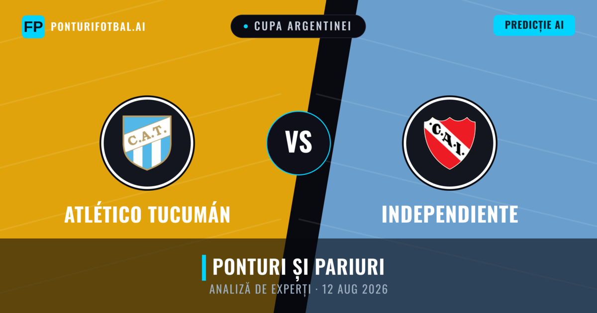 Atlético Tucumán vs Independiente — pronostic și avancronică meci
